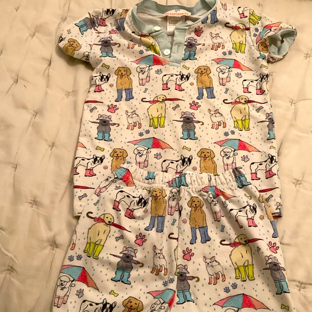 Smockingbird pajamas set 4T